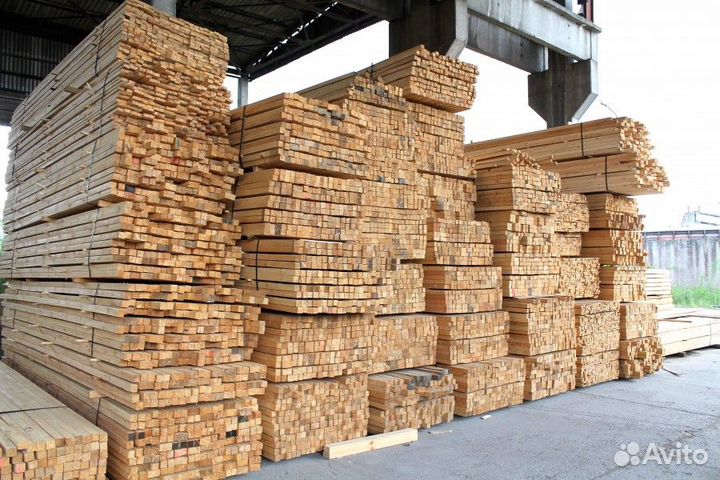 Брусок обрезной хвоя 25x50x6000