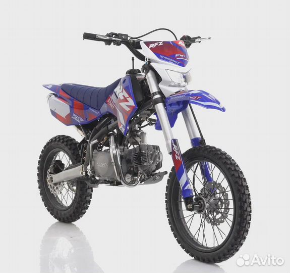 Питбайк Apollo Start 125LE 17/14 Синий под заказ