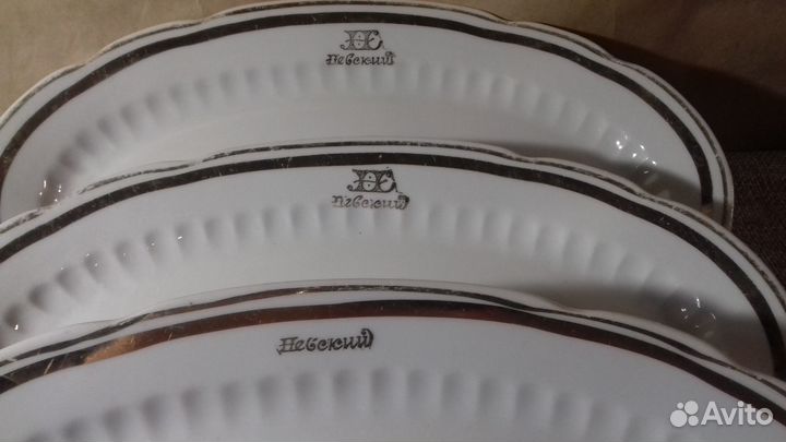 Тарелки. Селедочницы