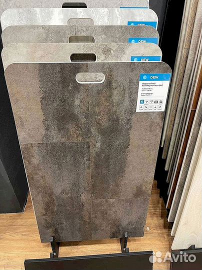 Кварц-винил с выездом и образцами