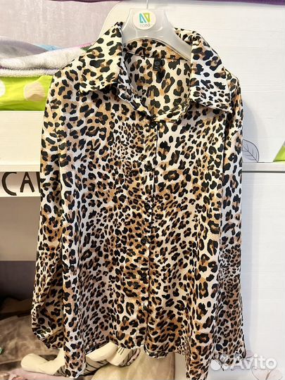 Блузка леопардовая 44-46