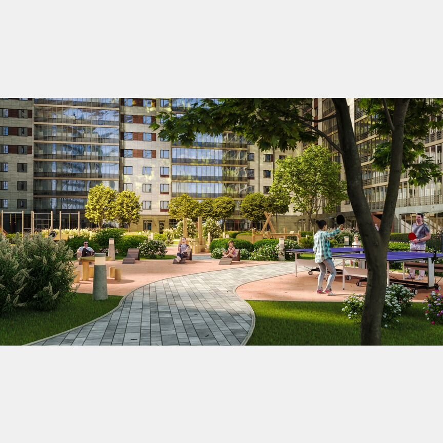 2-к. квартира, 57,7 м², 6/12 эт.