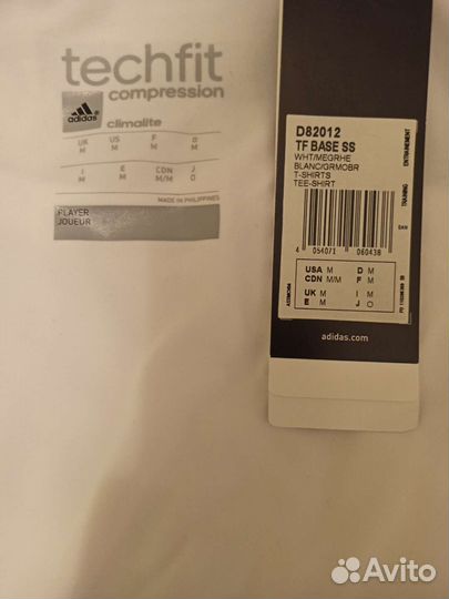 Adidas Techfit компрессионное