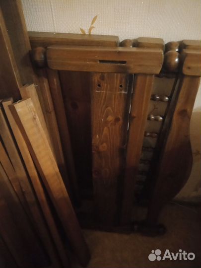 Кровать с матрасом бу