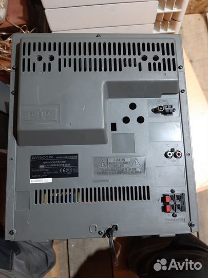 Музыкальный центр daewoo