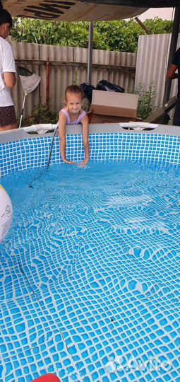 Каркасный бассейн intex