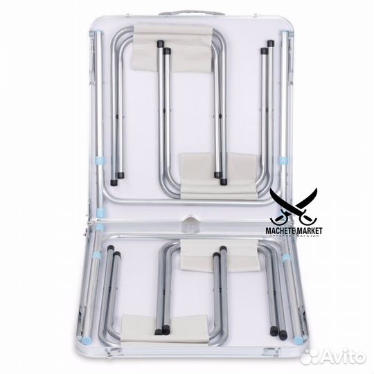 Стол складной туристический для пикника со стульям