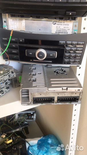 Ремонт штатных Магнитол Comand Mercedes-Benz