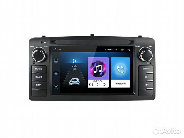 Магнитола Toyota Corolla 120 штатная на Android