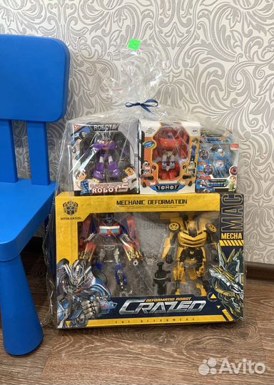 Огромный набор тоботов