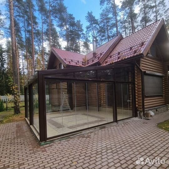 Остекление тамбуров крылец