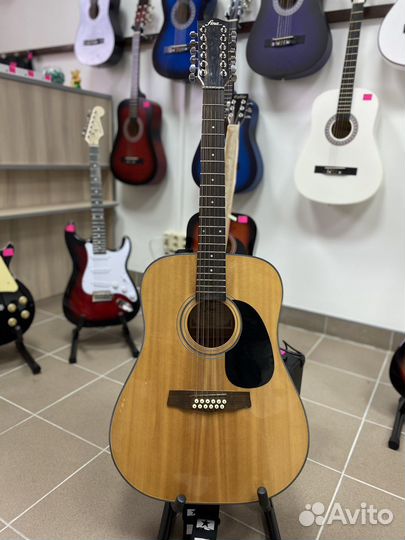 Акустическая гитара 12 струнная
