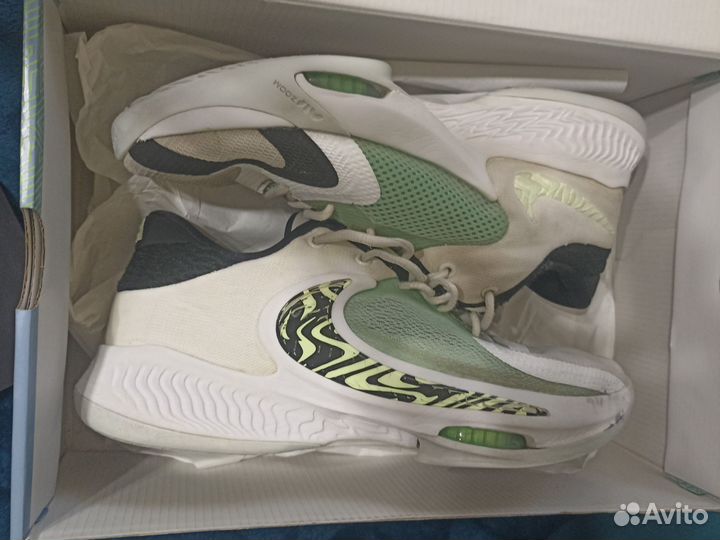 Кроссовки nike zoom freak 4 ep,balery volt