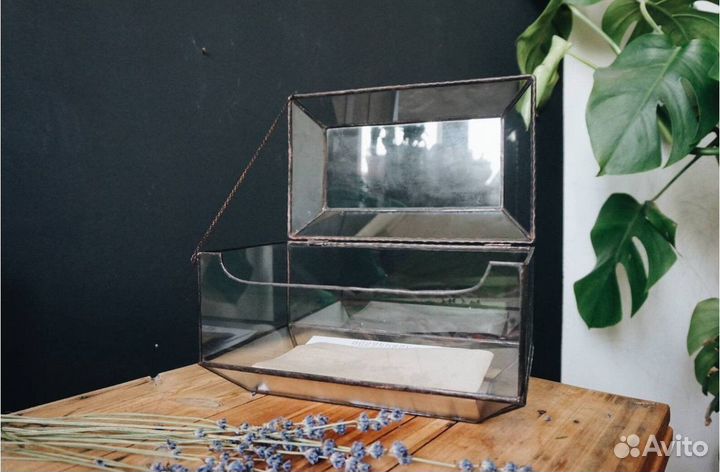 Сундук для конвертов и шкатулка для колец