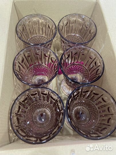 Фужер 6шт. Новые