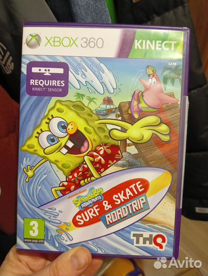 Диск Xbox 360 Spongebob