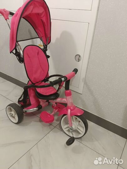 Велосипед с родительской ручкой