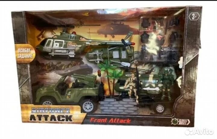 Игровой подарочный набор Военная техника