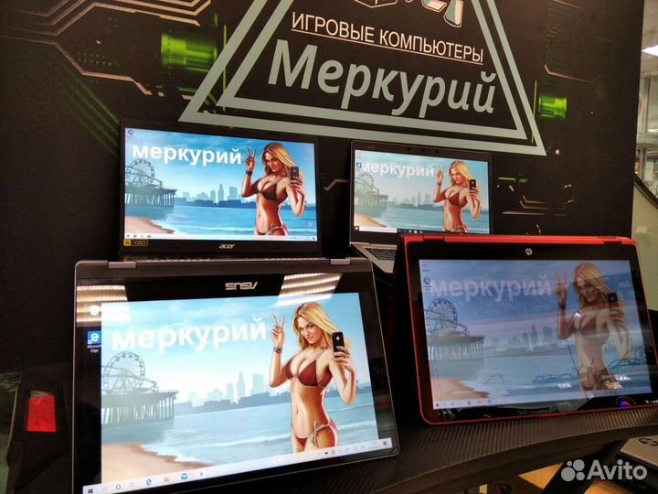 Ноутбуки для любых задач i3 i5 i7/Geforce/SSD