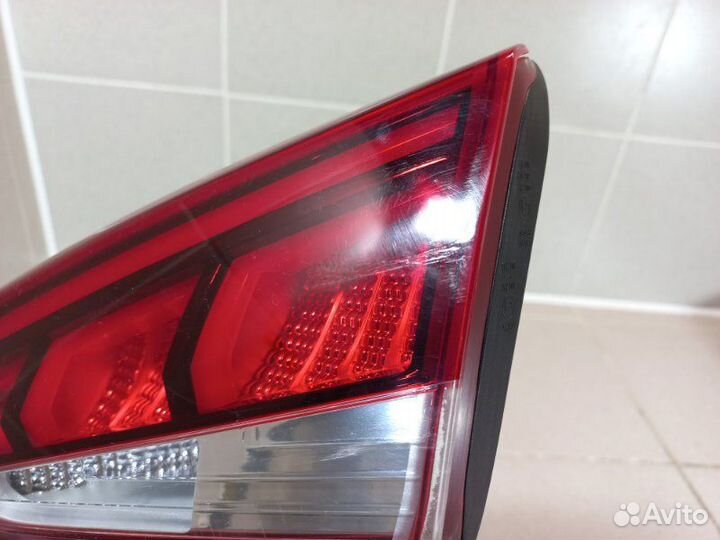 Фонарь задний внутренний правый Hyundai Solaris 2