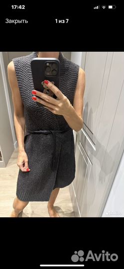 Жилет loro piana кашемир италия оригинал