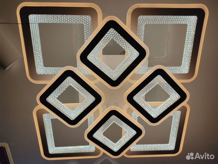 Светодиодная люстра 432W с пду 2 года гарантия