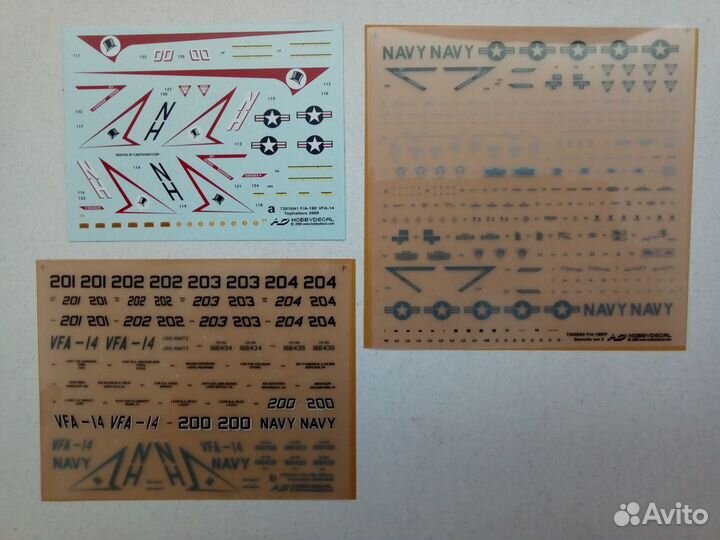 Декаль F/A-18E 