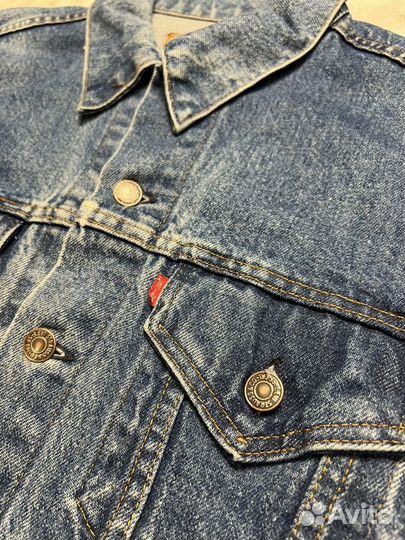 Джинсовая куртка Levis L Made In USA оригинал