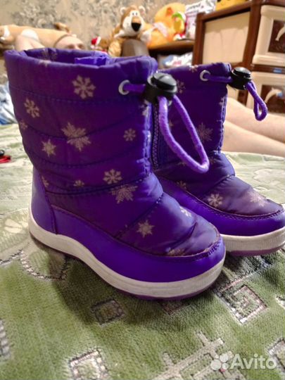Сапоги зимние детские 23,24