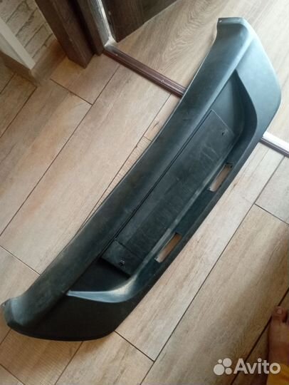 Юбка заднего бампера Киа Рио 4