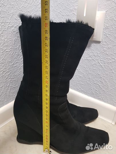 Зимние женские сапоги 38