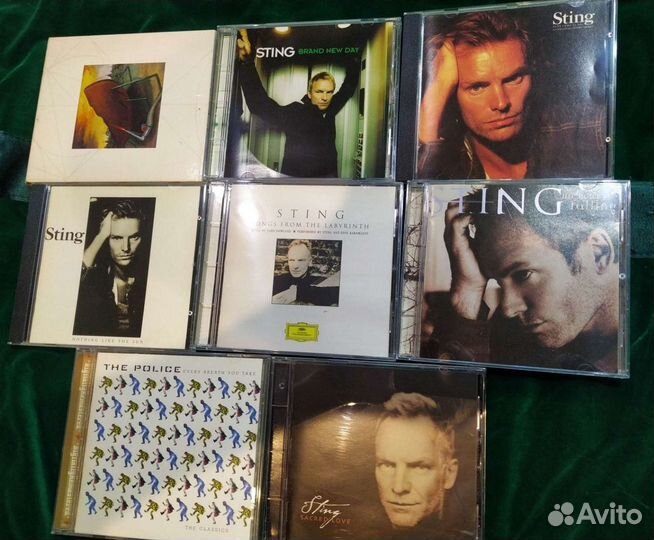 Sting Police CD фирменные