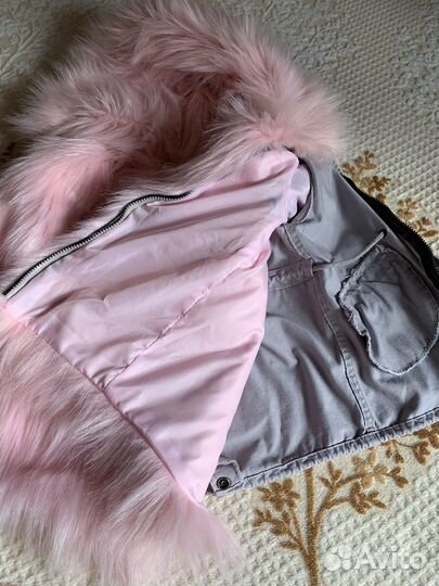 Парка для девочки 104 110