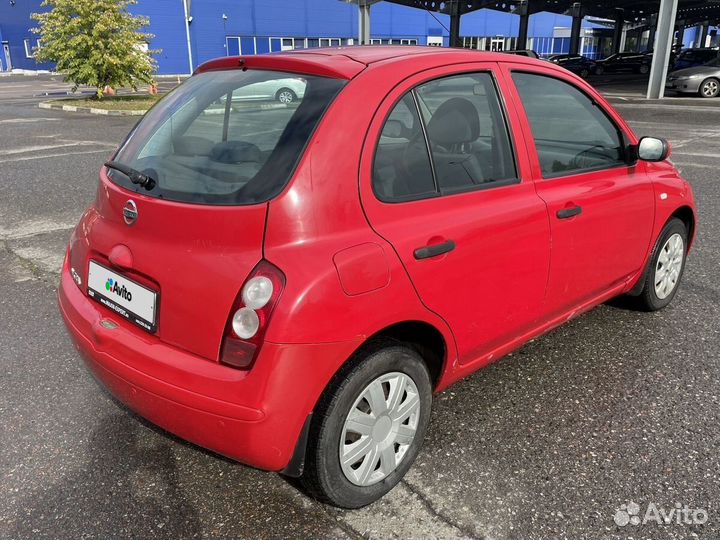 Nissan Micra 1.2 AT, 2007, 217 117 км