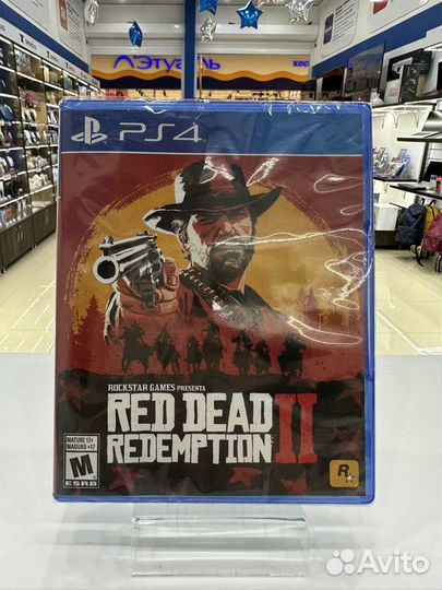 Игра для ps4 red dead redemption 2 (RDR2)