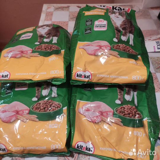 Корм для кошек kitekat