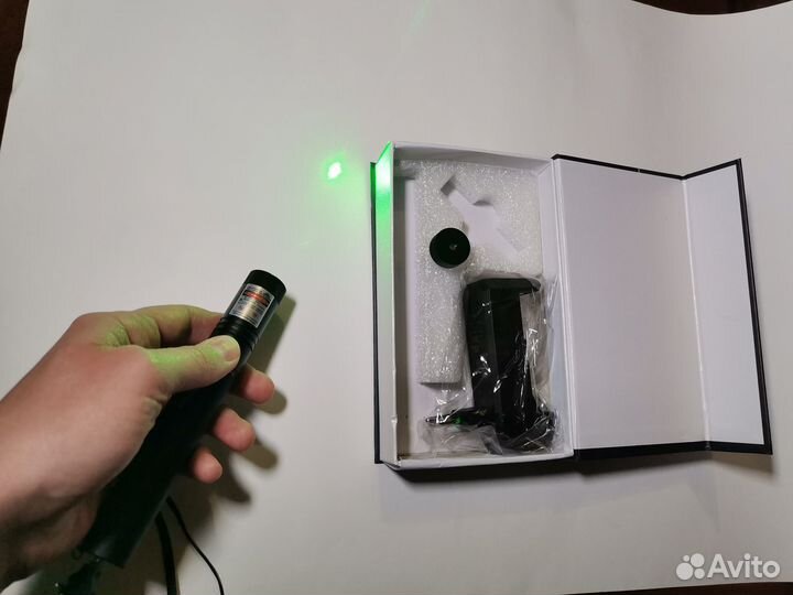 Мощная лазерная указка