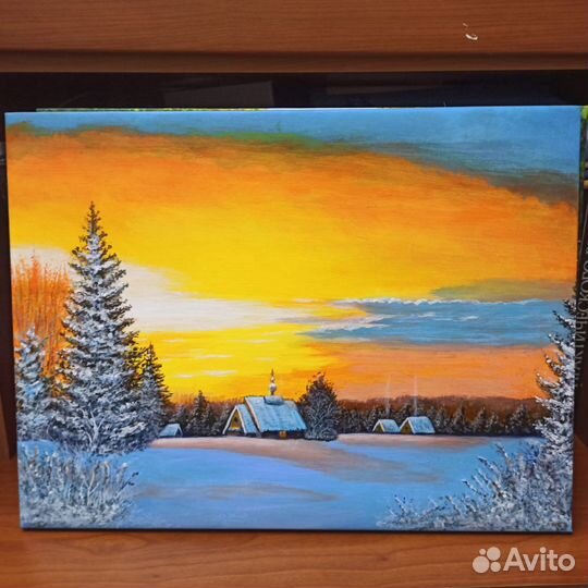 Картина акрил,3040