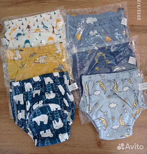 Новые хлопковые трусики для приучения к горшку