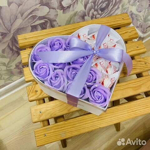 Букеты из мыльных роз