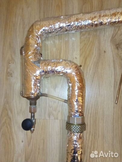 Ректификационная колонна, медная