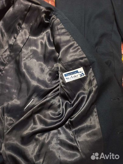 Школьный костюм для мальчика 134 синий