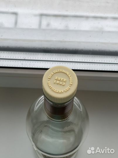 Пустая бутылка glenmorangie