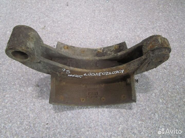 Тормозная колодка передняя Scania 1300204