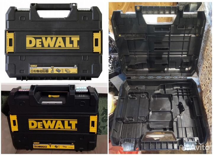 Бокс Ящик Чемодан Tstak, Сумка, Шуруповерт DeWalt