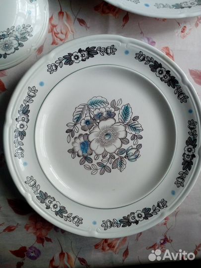 Тарелка для торта+селедочница(зик),ссср