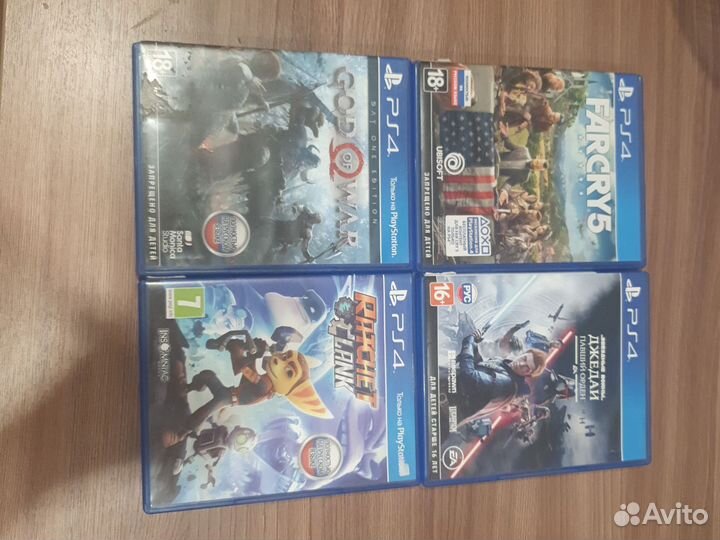 Диски на ps 4