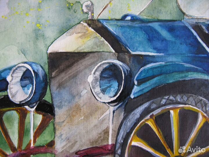 Картина акварель - 