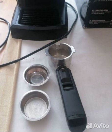 Кофеварка рожковая delonghi ec146
