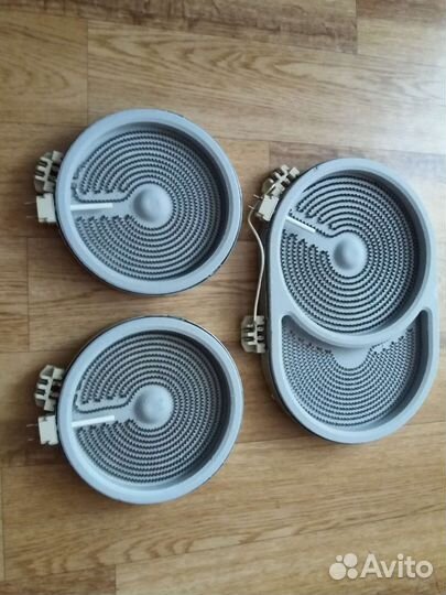 Конфорки для стеклокерамических плит, Новые